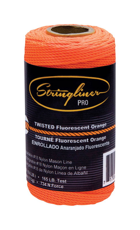 STRINGLINER MASON LINE #18 540' TWISTED NYLON SEINE TWINE PINK 35409 ...