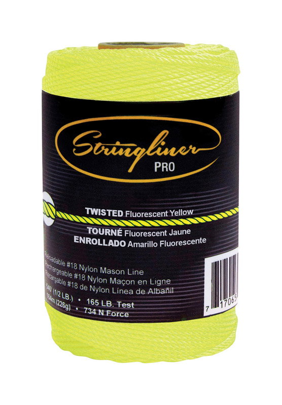 STRINGLINER MASON LINE #18 540' TWISTED NYLON SEINE TWINE PINK 35409 ...