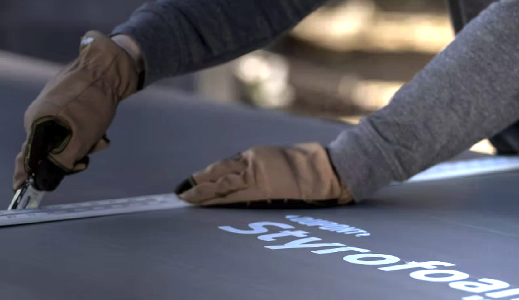 DUPONT T&G 1" 2X8 BLUE/GRAY ST100 XPS 25PSI STYROFOAM R5 Blue