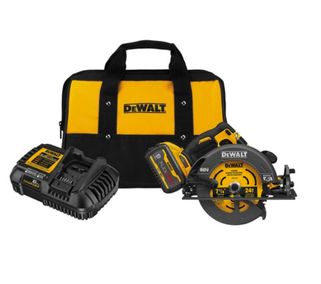 DEWALT CORDLESS CIRCULAR SAW 71/4" FLEXVOLT ADVANTAGE 20V MAX BARE