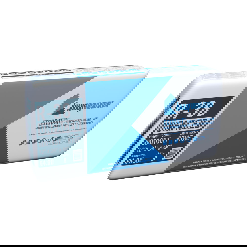 KNAUF KRAFT FACED BATT 12