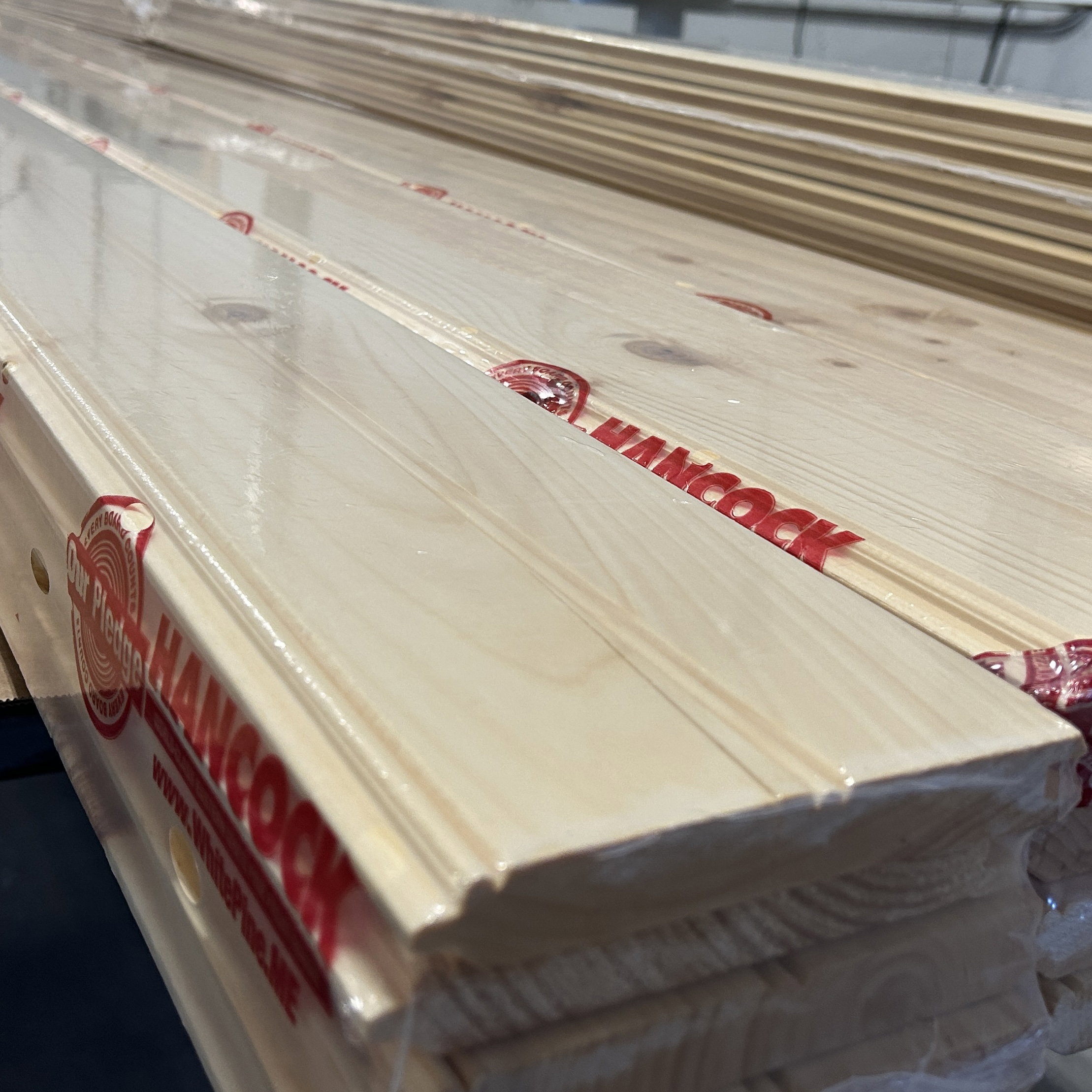 PREMIUM 1X6X6' PINE EBCB/V-MATCH SUNLIT PINE 3-SIDES 5-PACK INTERIOR ...