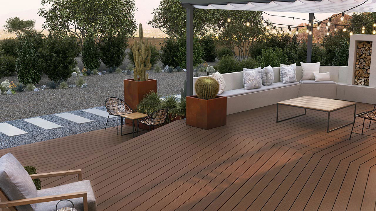 TREX SIGNATURE 1"X51/2" 16' OCRACOKE GROOVED DECKING Trex Signature